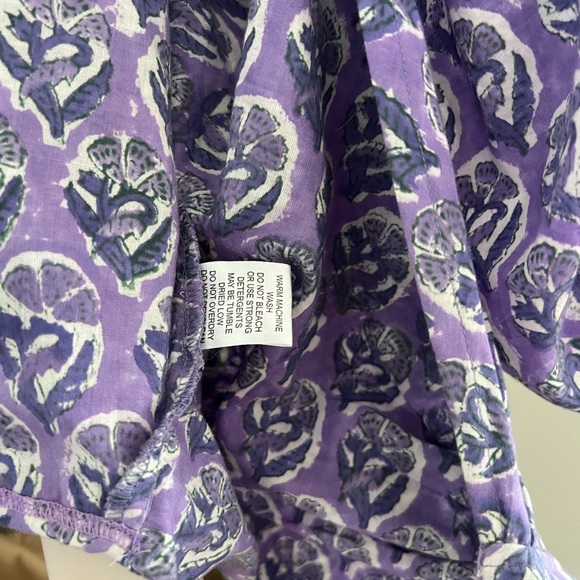 PERRY WALKER Taylor Top in Lavender Periwinkle - 2/Medium - Picture 5 of 8